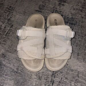 Draco Slides White Reflective